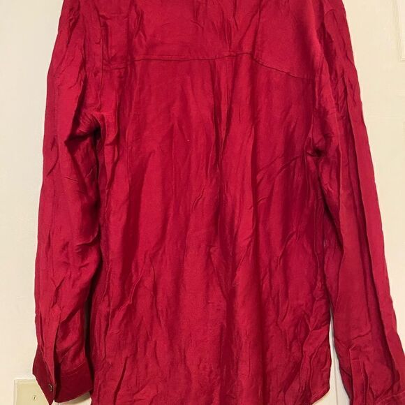NWT dress barn long sleeve blouse size large - Picture 2 of 4